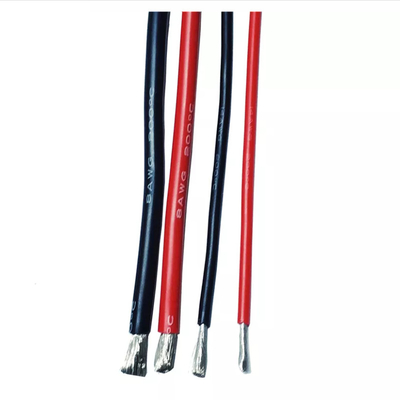 Copper 8 AWG Flexible Silicone Cable 1650/0.08 600V 200 Degree