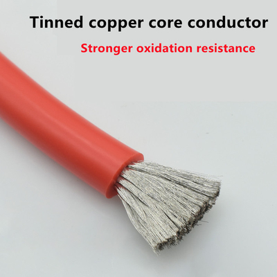 Copper 8 AWG Flexible Silicone Cable 1650/0.08 600V 200 Degree