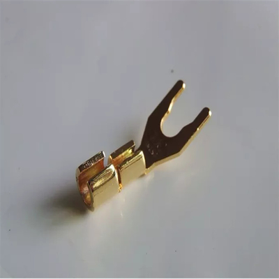 24K Y Spade Nakamichi Banana Plugs Connector For Speaker Cable Wire