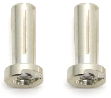 Hexie Silver Bullet Banana Plug Connectors 14mm 18mm For RC Battery