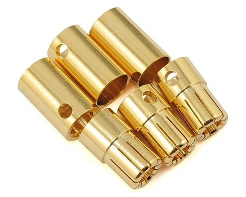 600V 65A Gold Plated Banana Plugs 6mm Male Female For Motor ESC Lipo Battery