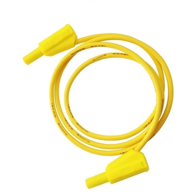 Silicone Rubber Multimeter Test Leads Multicolor 32A With Banana Plug