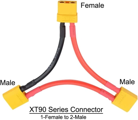 Hexie XT90 Series RC Charger Cable Connector For Helicopter Quadcopter