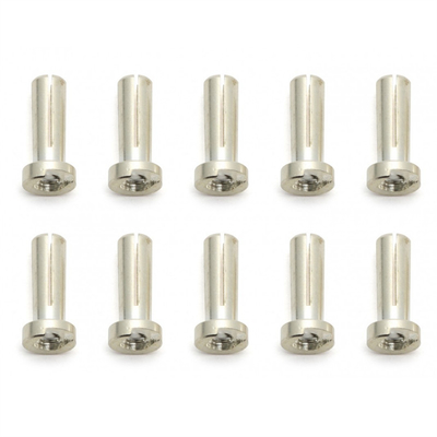 Hexie Silver Bullet Banana Plug Connectors 14mm 18mm For RC Battery
