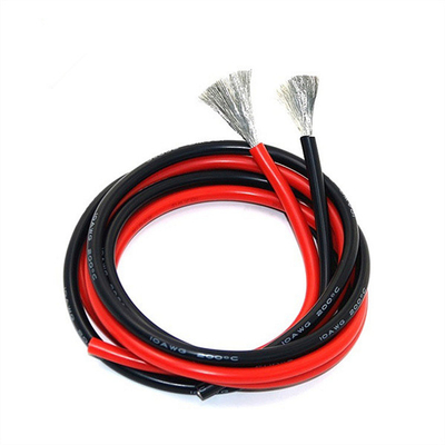 600V 4 - 28 AWG Silicone Rubber Cable Super Flexible High Temperature Silicone Wire