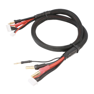 2S High Current Charge Cable w/4mm & 5mm Solid Bullet Connector 10/12/14awg 610mm