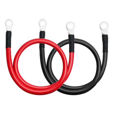 95mm2 120mm2 Industrial Truck Inverter To DC Positive Tinned Traction Battery Storage System Terminal Cable With Lugs