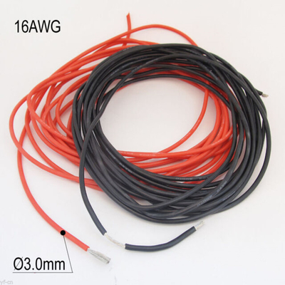 Insulated Copper Flexible Silicone Wire Cable 252/0.08 600V 16AWG Antiwear