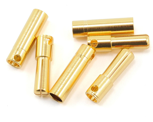 600V 65A Gold Plated Banana Plugs 6mm Male Female For Motor ESC Lipo Battery