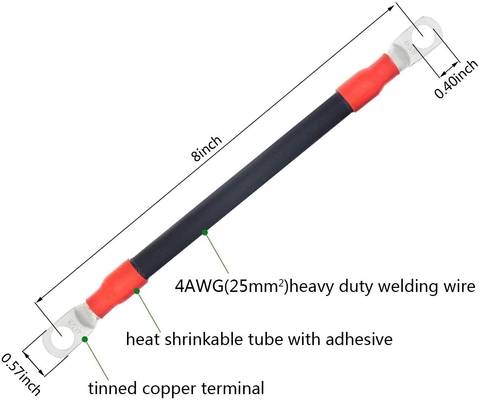4 AWG Multipurpose Inverter Battery Cable Tinned Plated Material