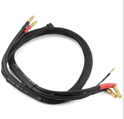 2S High Current Charge Cable w/4mm & 5mm Solid Bullet Connector 10/12/14awg 610mm