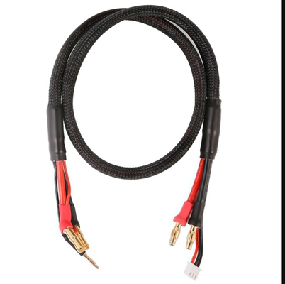 2S High Current Charge Cable w/4mm & 5mm Solid Bullet Connector 10/12/14awg 610mm