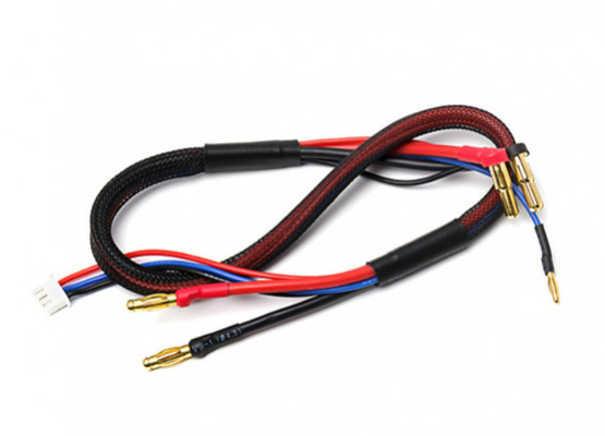 2S High Current Charge Cable w/4mm & 5mm Solid Bullet Connector 10/12/14awg 610mm