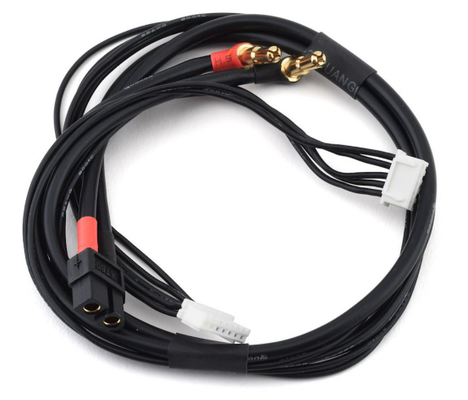 2S High Current Charge Cable w/4mm & 5mm Solid Bullet Connector 10/12/14awg 610mm