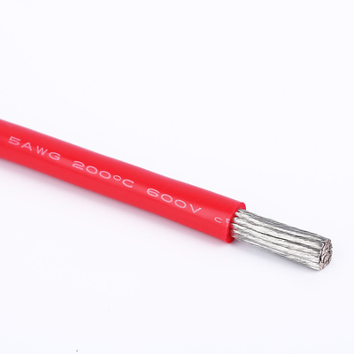 錫メッキされた銅の適用範囲が広いシリコーン ケーブル1AWG 2AWG 4AWG 6AWG 8AWG 10AWG
